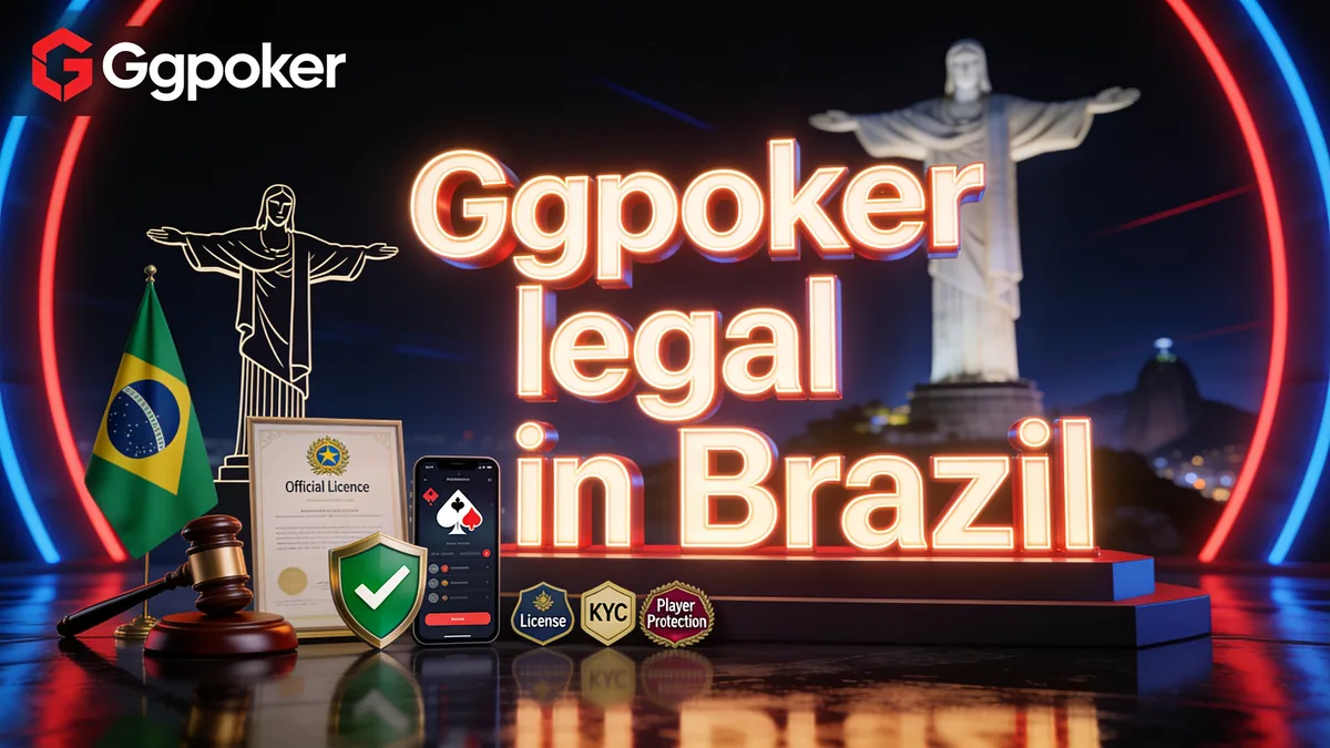 A GGPoker é Legal e Segura no Brasil? para jogadores no Brasil